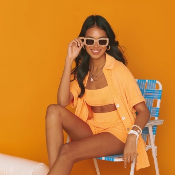 Show Me Your Mumu | Outlaw Romper in Tanline